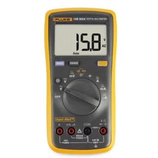 FLUKE 15B MAX KIT Multitester Digital LCD Display Multimeter