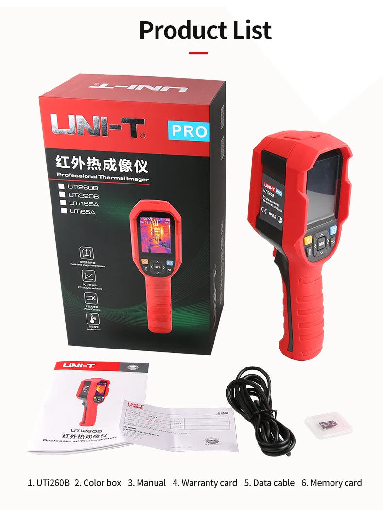 UNI-T UTi260B Thermometer Thermal Imager Imaging Camera Thermal