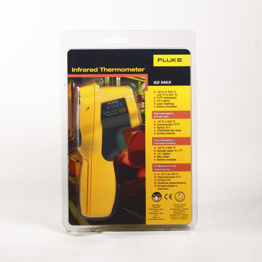 FLUKE 62 MAX Single Laser Infrared Thermometer