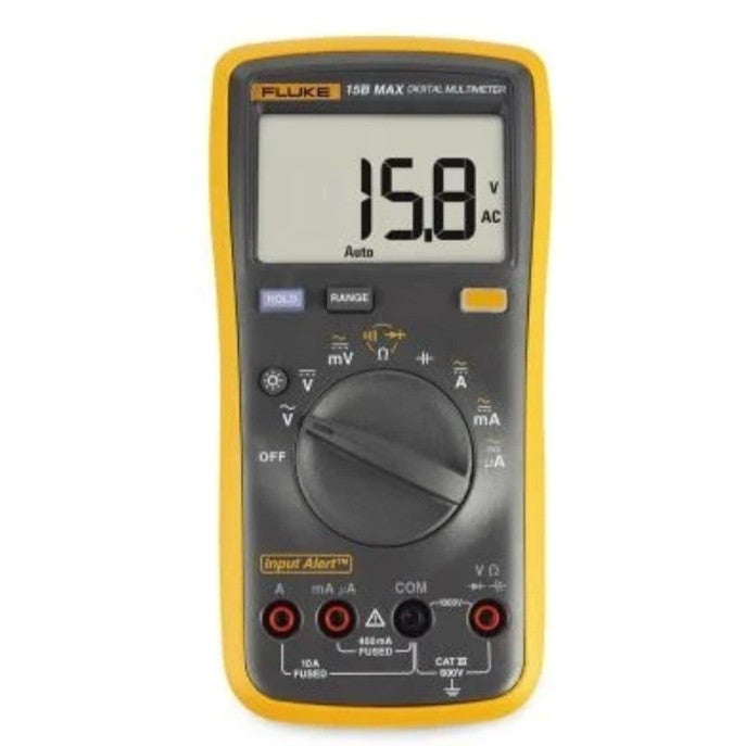 FLUKE 15B MAX-01  Multitester Digital LCD Display Multimeter