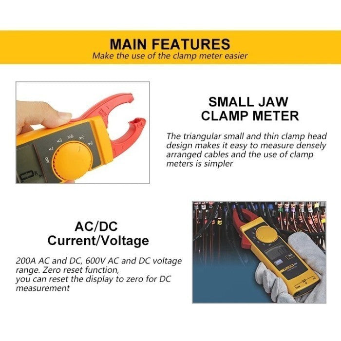 FLUKE 362 - Digital Clamp Meter AC DC Multimeter Tester