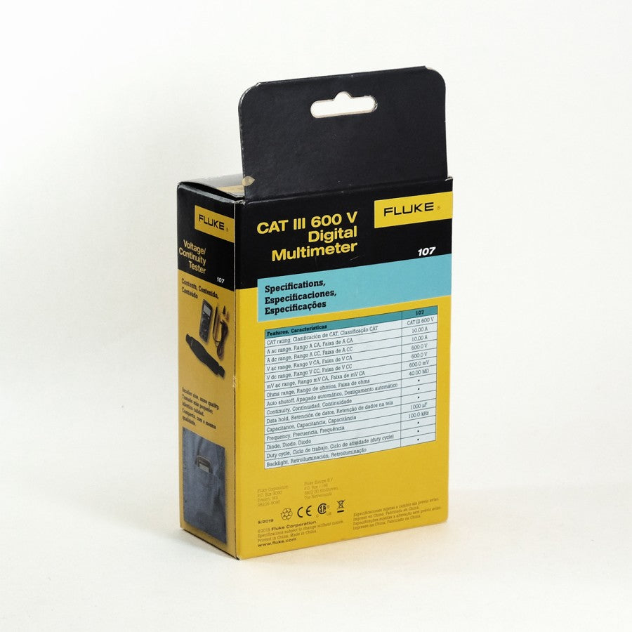 FLUKE 107 Palm Sized Digital Multimeter