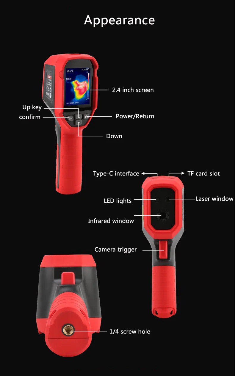 UNI-T Uti 120S Thermal Imager Camera - Imager Infrared Kamera UTi120S